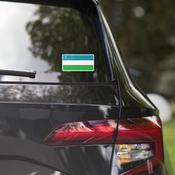 Usbekistan Usbekische Flagge Autoaufkleber Reise-Souvenir Tourist Strandliebhaber Essenssüchtiger Reiseziel Stolz Patriot Geschenke