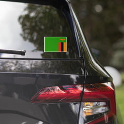 Sambia Sambische Flagge Autoaufkleber Reise-Souvenir Tourist Strandliebhaber Essenssüchtiger Reiseziel Stolz Patriot Geschenke