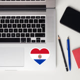 Paraguay Paraguayan Flag Sticker Laptop Decals Custom Stickers Decals & Skins