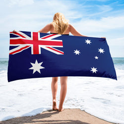 Australien Australische Flagge Strandtuch Pool Handtücher Bad Sauna Urlaub Reise Sommer Geschenkidee