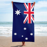 Australien Australische Flagge Strandtuch Pool Handtücher Bad Sauna Urlaub Reise Sommer Geschenkidee