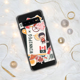 Winnipeg Manitoba Canada Canadian Flag Samsung Galaxy Case S23 S22 S21 S20 S10 Ultra Plus and Fe Personalized Custom City Name
