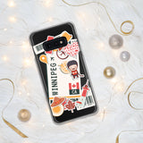 Winnipeg Manitoba Canada Canadian Flag Samsung Galaxy Case S23 S22 S21 S20 S10 Ultra Plus and Fe Personalized Custom City Name