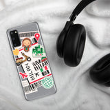 Milan Italy Italian  Milano Italia Flag Samsung Galaxy Case S23 S22 S21 S20 S10 Ultra Plus and Fe Personalized Custom City Name