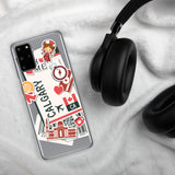 Calgary Alberta Canada Canadian Flag Samsung Galaxy Case S23 S22 S21 S20 S10 Ultra Plus and Fe Personalized Custom City Name