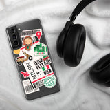 Milan Italy Italian  Milano Italia Flag Samsung Galaxy Case S23 S22 S21 S20 S10 Ultra Plus and Fe Personalized Custom City Name