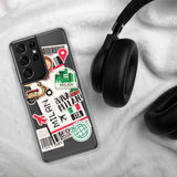 Milan Italy Italian  Milano Italia Flag Samsung Galaxy Case S23 S22 S21 S20 S10 Ultra Plus and Fe Personalized Custom City Name