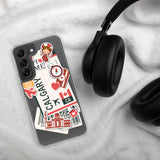 Calgary Alberta Canada Canadian Flag Samsung Galaxy Case S23 S22 S21 S20 S10 Ultra Plus and Fe Personalized Custom City Name