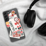 Calgary Alberta Canada Canadian Flag Samsung Galaxy Case S23 S22 S21 S20 S10 Ultra Plus and Fe Personalized Custom City Name