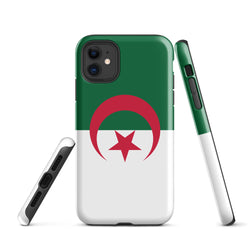 Argelia Funda para iPhone 15 14 13 12 11 Pro Max Plus Mini con bandera argelina Ideas para regalos Mapa del país Horizonte Regalo para ella Ideas para él Recuerdo de viaje
