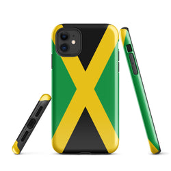 Jamaika Jamaikanische Flagge iPhone Hülle 15 14 13 12 11 Pro Max Plus Mini Geschenkideen Landkarte Skyline Geschenk für Sie Ihn Ideen Reise Souvenir