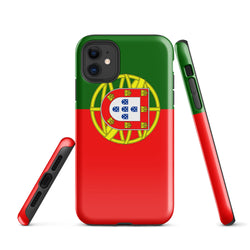Portugal Portugiesische Flagge iPhone Hülle 15 14 13 12 11 Pro Max Plus Mini Geschenkideen Landkarte Skyline Geschenk für Sie Ihn Ideen Reise Souvenir