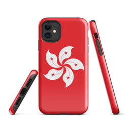 Hong Kong hongkonés hongkonés Bandera de Hong Kong Funda para iPhone 15 14 13 12 11 Pro Max Plus Mini Ideas de regalo Regalo para ella Ideas para él