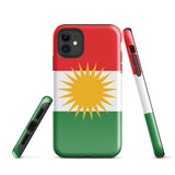 Kurdistan Kurd Kurdische Flagge iPhone Hülle 15 14 13 12 11 Pro Max Plus Mini Geschenk Reise Souvenir