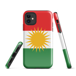 Kurdistan Kurd Kurdische Flagge iPhone Hülle 15 14 13 12 11 Pro Max Plus Mini Geschenk Reise Souvenir
