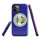 Belize Belizean Flag iPhone Case 15 14 13 12 11 Pro Max Plus Mini Gift Ideas Country Map Skyline Gift For Her Him Ideas Travel  Souvenir