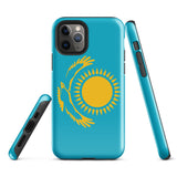 Kazakhstan kazakh Flag iPhone Case 15 14 13 12 11 Pro Max Plus Mini Gift Ideas Country Map Skyline Gift For Her Him Ideas Travel  Souvenir