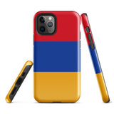 Armenia Armenian Flag iPhone Case 15 14 13 12 11 Pro Max Plus Mini Gift Travel Souvenir