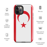 Northern Cyprus Flag iPhone Case 15 14 13 12 11 Pro Max Plus Mini Gift Travel Souvenir