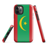 Mauritania Mauritanian Flag iPhone Case 15 14 13 12 11 Pro Max Plus Mini Gift Travel Souvenir