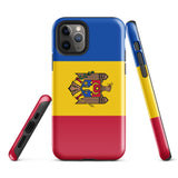 Moldova Moldovan Flag iPhone Case 15 14 13 12 11 Pro Max Plus Mini Gift Travel Souvenir