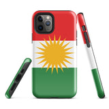 Kurdistan Kurd Kurdische Flagge iPhone Hülle 15 14 13 12 11 Pro Max Plus Mini Geschenk Reise Souvenir