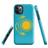 Kazakhstan kazakh Flag iPhone Case 15 14 13 12 11 Pro Max Plus Mini Gift Ideas Country Map Skyline Gift For Her Him Ideas Travel  Souvenir