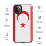 Northern Cyprus Flag iPhone Case 15 14 13 12 11 Pro Max Plus Mini Gift Travel Souvenir
