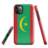 Mauritania Mauritanian Flag iPhone Case 15 14 13 12 11 Pro Max Plus Mini Gift Travel Souvenir