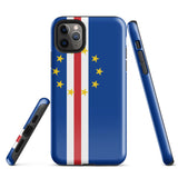 Cabo Verde Verdean Flag iPhone Case 15 14 13 12 11 Pro Max Plus Mini Gift Travel Souvenir
