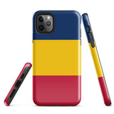 Chad Chadian Flag iPhone Case 15 14 13 12 11 Pro Max Plus Mini Gift Travel Souvenir