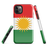 Kurdistan Kurd Kurdische Flagge iPhone Hülle 15 14 13 12 11 Pro Max Plus Mini Geschenk Reise Souvenir