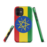 Ethiopia Ethiopian Flag iPhone Case 15 14 13 12 11 Pro Max Plus Mini Gift Ideas Country Map Skyline Gift For Her Him Ideas Travel  Souvenir