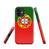 Portugal Portugiesische Flagge iPhone Hülle 15 14 13 12 11 Pro Max Plus Mini Geschenkideen Landkarte Skyline Geschenk für Sie Ihn Ideen Reise Souvenir