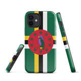 Dominica Dominican Flag iPhone Case 15 14 13 12 11 Pro Max Plus Mini Gift Travel Souvenir