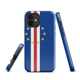 Cabo Verde Verdean Flag iPhone Case 15 14 13 12 11 Pro Max Plus Mini Gift Travel Souvenir