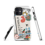 Guatemala Guatemalan Flag iPhone Case 15 14 13 12 11 Pro Max Plus Mini Travel Souvenir Tourist Beach Lover Food Patriot Gifts