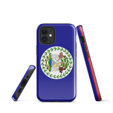 Belize Belizean Flag iPhone Case 15 14 13 12 11 Pro Max Plus Mini Gift Ideas Country Map Skyline Gift For Her Him Ideas Travel  Souvenir