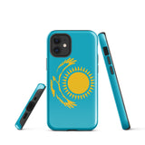 Kazakhstan kazakh Flag iPhone Case 15 14 13 12 11 Pro Max Plus Mini Gift Ideas Country Map Skyline Gift For Her Him Ideas Travel  Souvenir