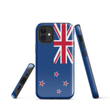 New Zealand Flag iPhone Case 15 14 13 12 11 Pro Max Plus Mini Gift Travel Souvenir