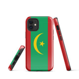 Mauritania Mauritanian Flag iPhone Case 15 14 13 12 11 Pro Max Plus Mini Gift Travel Souvenir