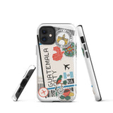 Guatemala Guatemalan Flag iPhone Case 15 14 13 12 11 Pro Max Plus Mini Travel Souvenir Tourist Beach Lover Food Patriot Gifts