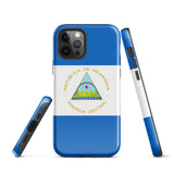 Nicaragua Nicaraguan Flag iPhone Case 15 14 13 12 11 Pro Max Plus Mini Gift Ideas Country Map  Gift For Her Him Ideas Travel  Souvenir