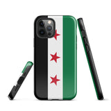 Free Syria Syrian Flag iPhone Case 15 14 13 12 11 Pro Max Plus Mini Gift Ideas Country Map Skyline Gift For Her Him Ideas Travel  Souvenir