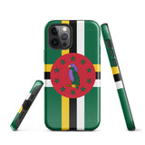 Dominica Dominican Flag iPhone Case 15 14 13 12 11 Pro Max Plus Mini Gift Travel Souvenir