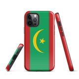 Mauritania Mauritanian Flag iPhone Case 15 14 13 12 11 Pro Max Plus Mini Gift Travel Souvenir