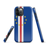 Cabo Verde Verdean Flag iPhone Case 15 14 13 12 11 Pro Max Plus Mini Gift Travel Souvenir