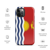 Kiribati Flag iPhone Case 15 14 13 12 11 Pro Max Plus Mini Gift Travel Souvenir