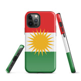 Kurdistan Kurd Kurdische Flagge iPhone Hülle 15 14 13 12 11 Pro Max Plus Mini Geschenk Reise Souvenir