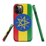 Ethiopia Ethiopian Flag iPhone Case 15 14 13 12 11 Pro Max Plus Mini Gift Ideas Country Map Skyline Gift For Her Him Ideas Travel  Souvenir